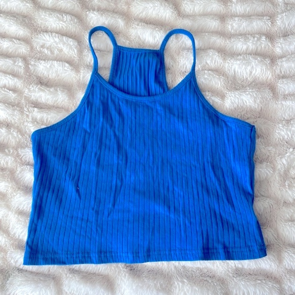SHEIN Ribbed Crop Top - Picture 1 of 6